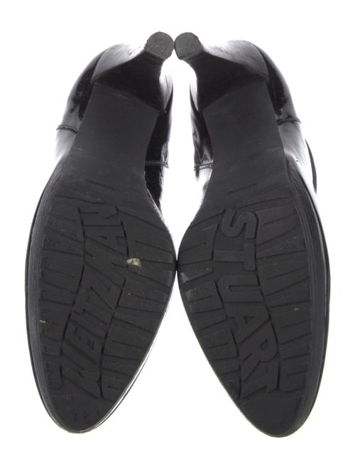 Stuart Weitzman Patent Leather Chelsea Boots