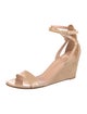 Stuart Weitzman Patent Leather Sandals