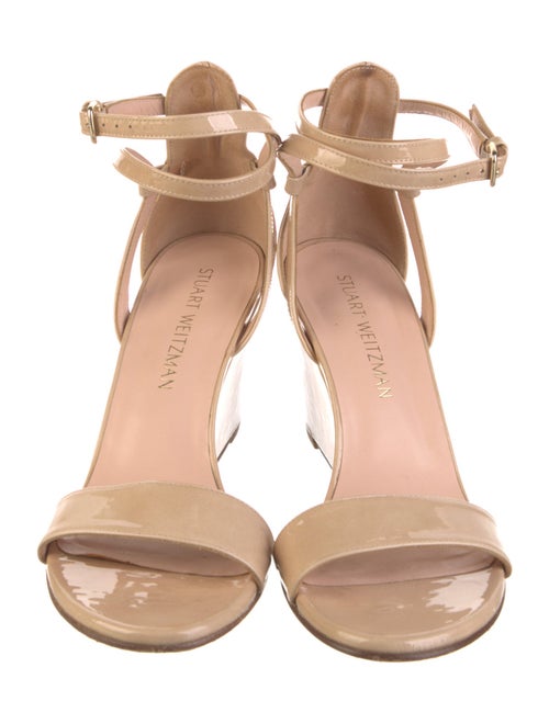 Stuart Weitzman Patent Leather Sandals