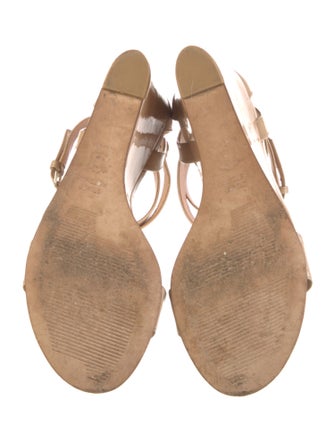 Stuart Weitzman Patent Leather Sandals