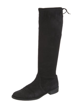 Stuart Weitzman Suede Riding Boots