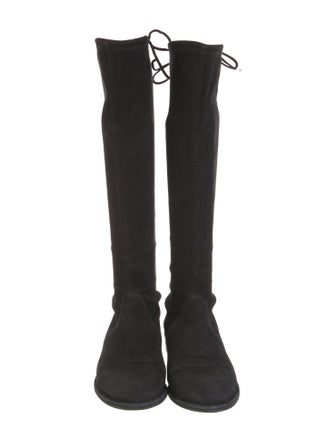 Stuart Weitzman Suede Riding Boots