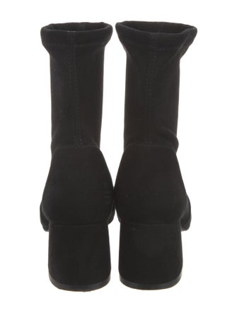 Stuart Weitzman Suede Sock Boots