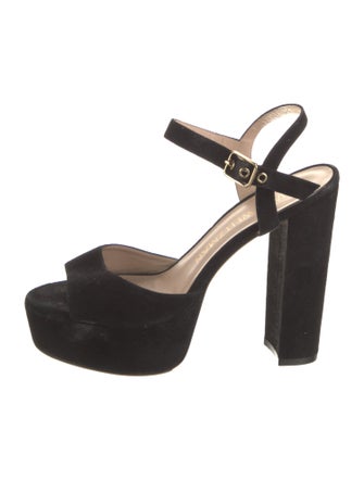 Stuart Weitzman Suede Sandals