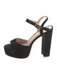 Stuart Weitzman Suede Sandals