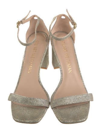Stuart Weitzman Glitter Sandals