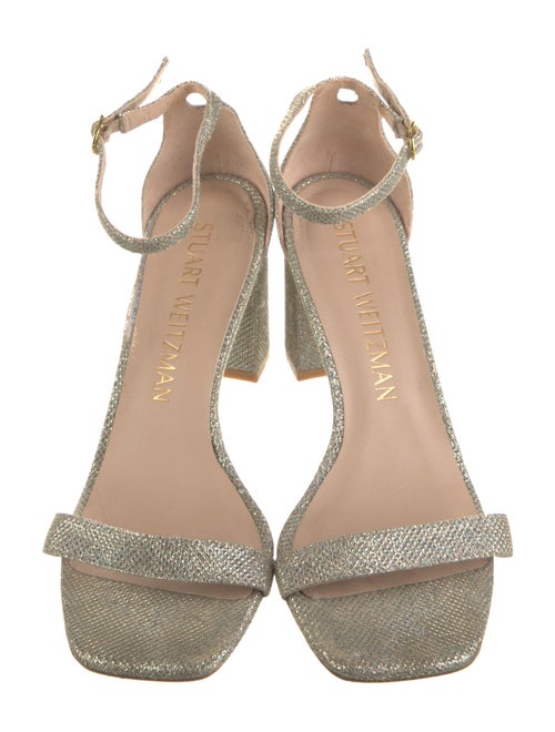 Stuart Weitzman Glitter Sandals