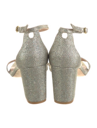 Stuart Weitzman Glitter Sandals