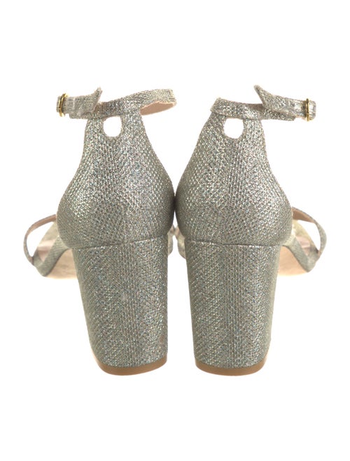 Stuart Weitzman Glitter Sandals