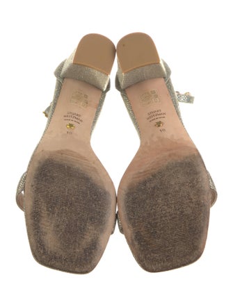 Stuart Weitzman Glitter Sandals