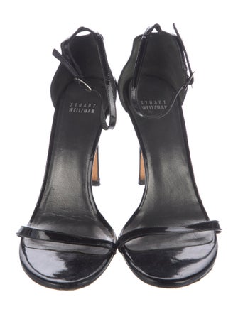 Stuart Weitzman Patent Leather Sandals