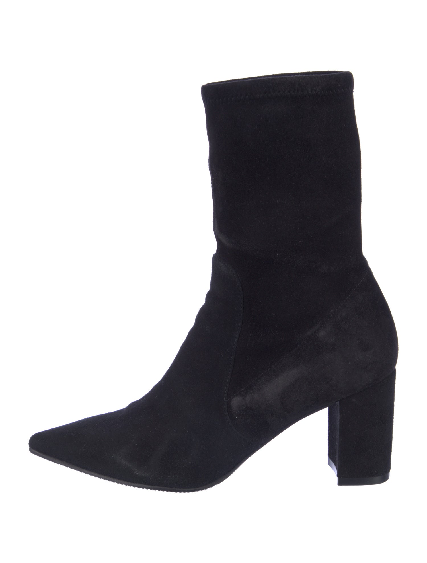 Stuart Weitzman Suede Sock Boots