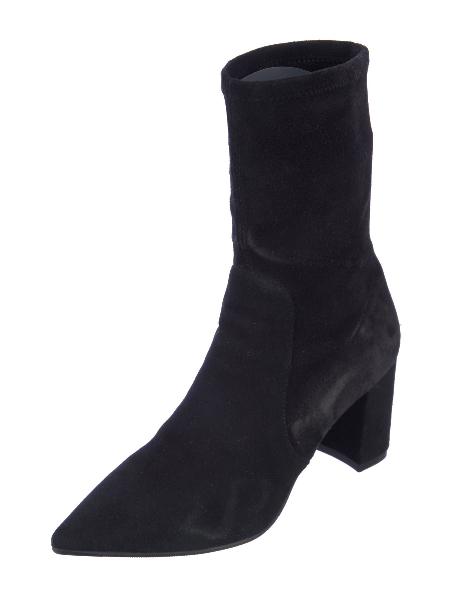 Stuart Weitzman Suede Sock Boots