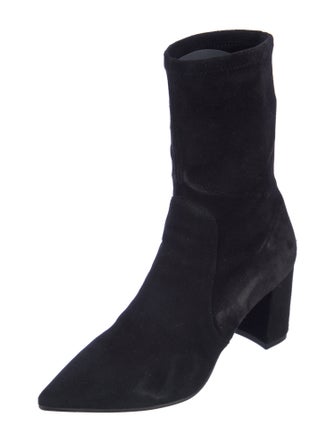 Stuart Weitzman Suede Sock Boots