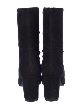 Stuart Weitzman Suede Sock Boots