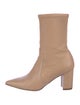 Stuart Weitzman Leather Sock Boots