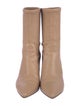 Stuart Weitzman Leather Sock Boots