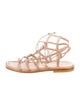 Stuart Weitzman Patent Leather Gladiator Sandals
