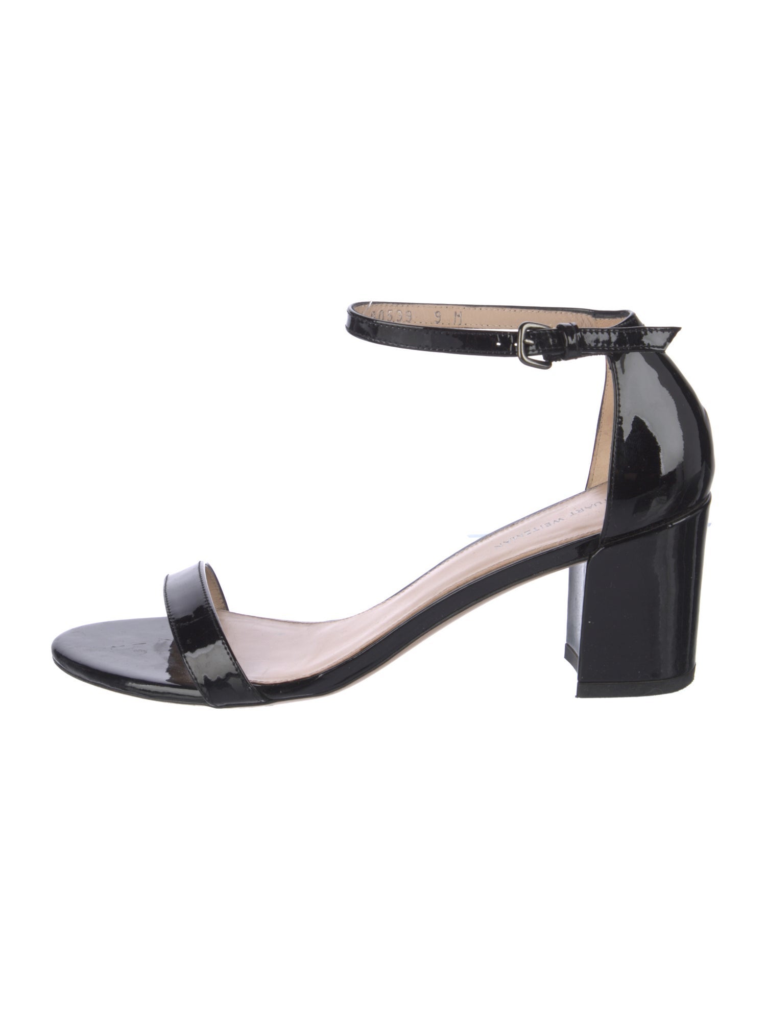 Stuart Weitzman Patent Leather Sandals