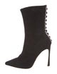 Stuart Weitzman Suede Lace-Up Boots