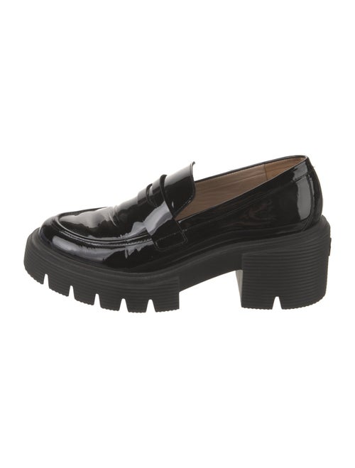 Stuart Weitzman Patent Leather Loafers