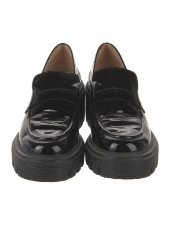 Stuart Weitzman Patent Leather Loafers