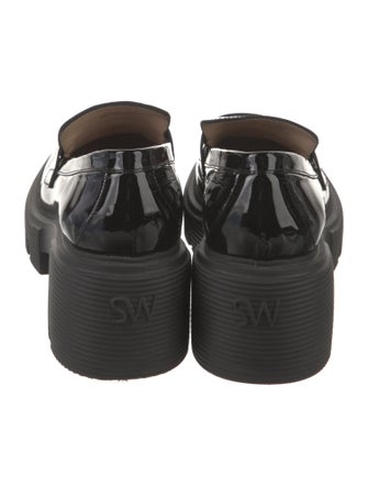 Stuart Weitzman Patent Leather Loafers