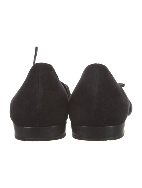 Stuart Weitzman Suede D'Orsay Flats