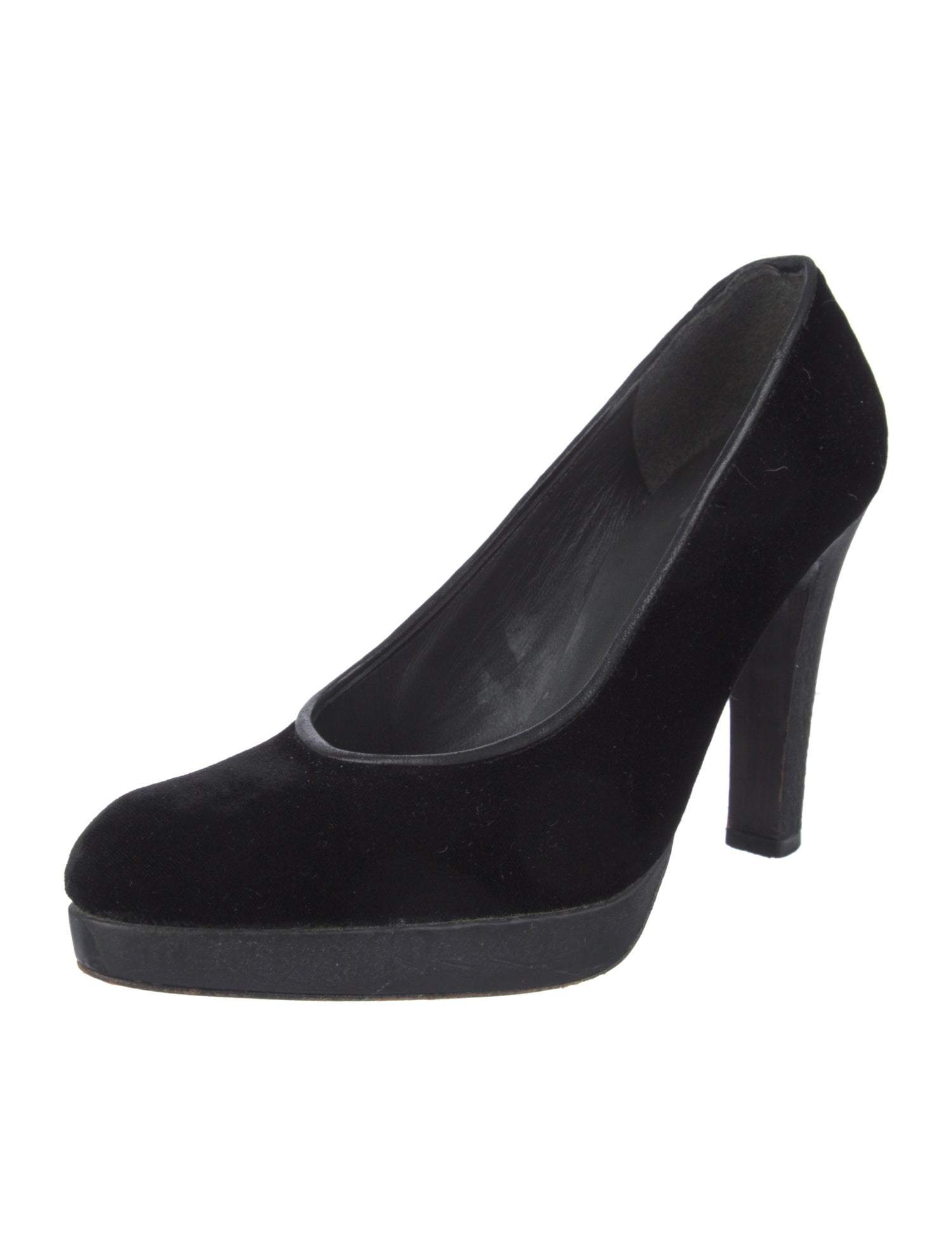 Stuart Weitzman Velvet Pumps