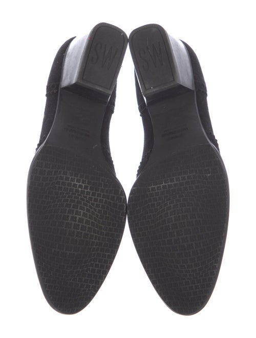 Stuart Weitzman Suede Tassel Accents Pumps