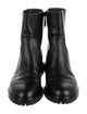 Stuart Weitzman Leather Moto Boots