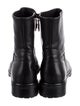 Stuart Weitzman Leather Moto Boots