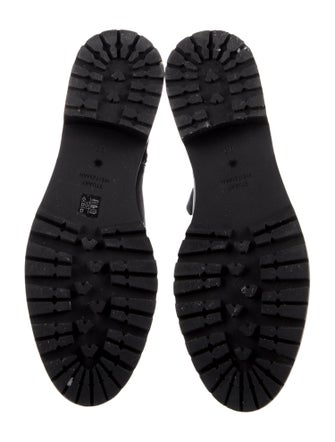 Stuart Weitzman Leather Moto Boots