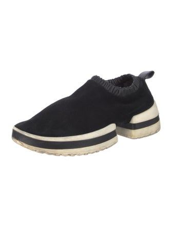 Stuart Weitzman Suede Sock Sneakers