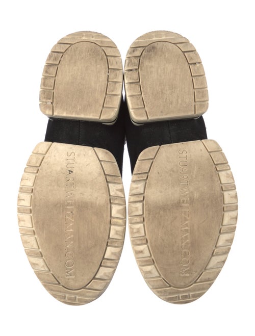 Stuart Weitzman Suede Sock Sneakers