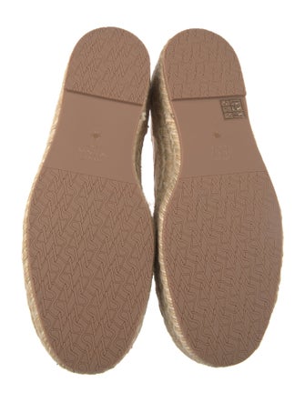 Stuart Weitzman Leather Espadrille Sneakers