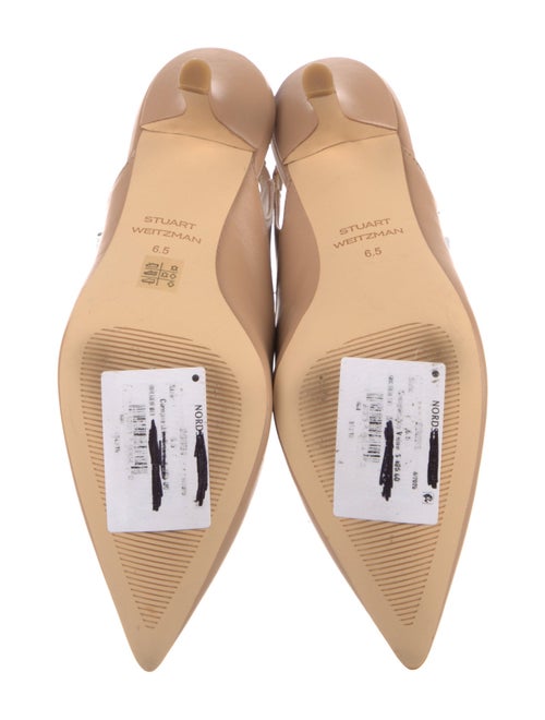 Stuart Weitzman Leather Slingback Pumps