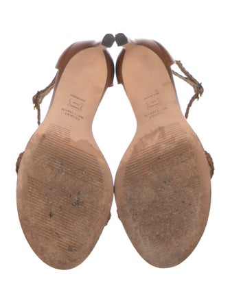 Stuart Weitzman Leather Sandals