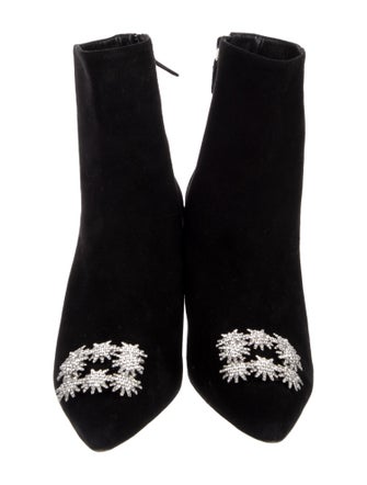 Stuart Weitzman Suede Sock Boots