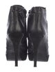 Stuart Weitzman Leather Lace-Up Boots