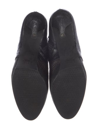 Stuart Weitzman Leather Lace-Up Boots