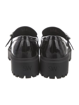 Stuart Weitzman Patent Leather Loafers