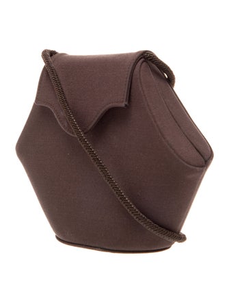 Stuart Weitzman Satin Bucket Bag