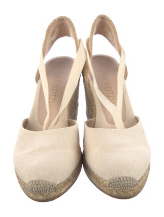 Stuart Weitzman Canvas Espadrilles