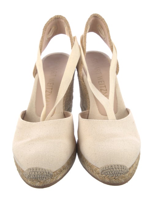 Stuart Weitzman Canvas Espadrilles