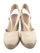 Stuart Weitzman Canvas Espadrilles