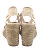Stuart Weitzman Canvas Espadrilles