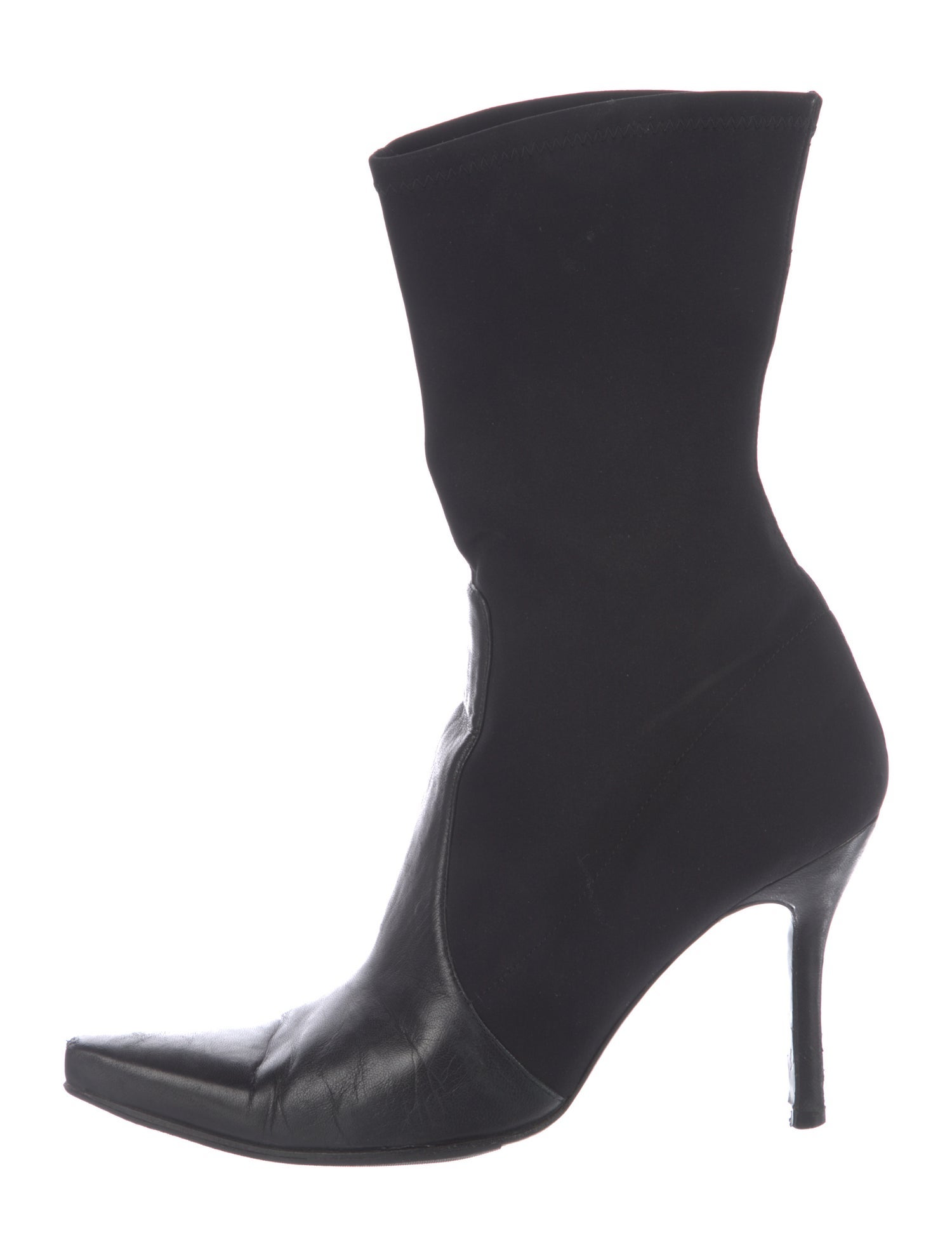 Stuart Weitzman Neoprene Sock Boots