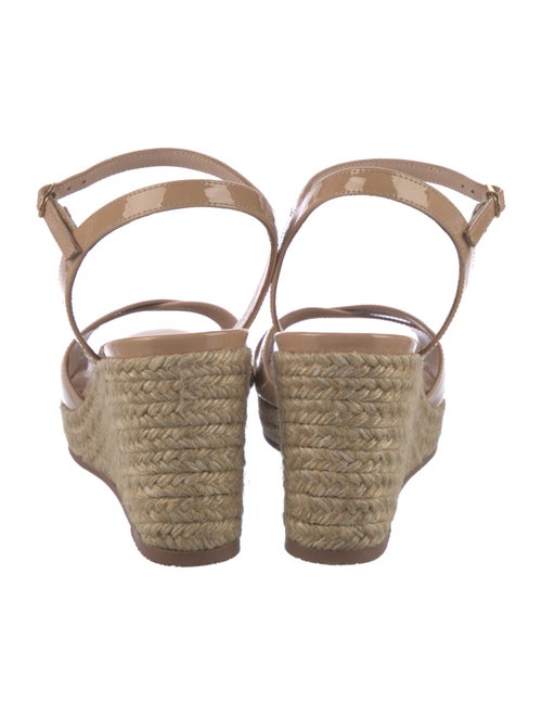 Stuart Weitzman Patent Leather Espadrilles