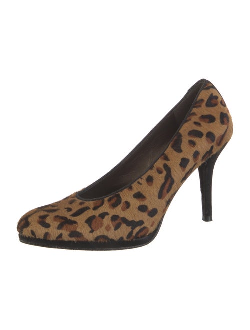 Stuart Weitzman Ponyhair Animal Print Pumps